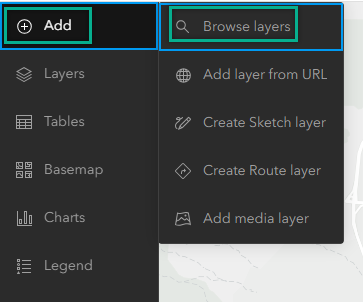 Browse layers Browse layers